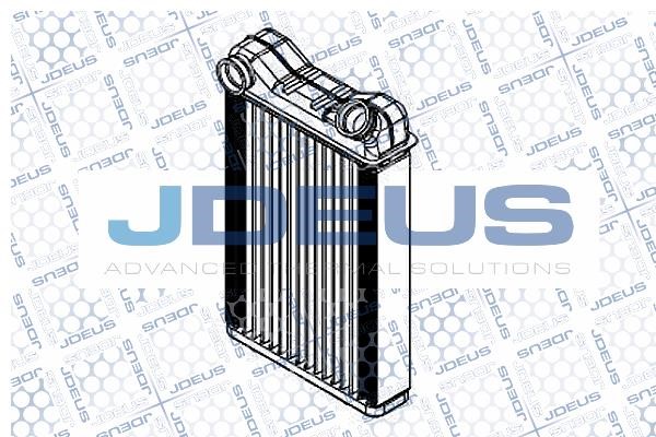 J. Deus M211080A Радіатор опалювача салону M211080A: Купити в Україні - Добра ціна на EXIST.UA!