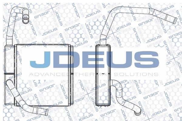 J. Deus M-2120190 Теплообмінник, система опалення салону M2120190: Купити в Україні - Добра ціна на EXIST.UA!