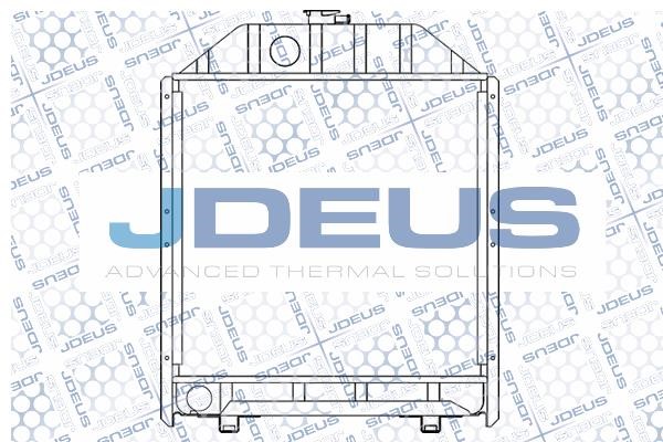 J. Deus M-0110010 Радіатор, система охолодження двигуна M0110010: Купити в Україні - Добра ціна на EXIST.UA!