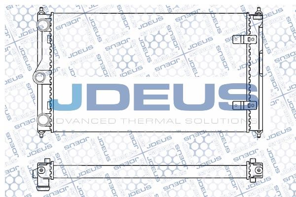 J. Deus M030028A Радіатор охолодження двигуна M030028A: Приваблива ціна - Купити в Україні на EXIST.UA!