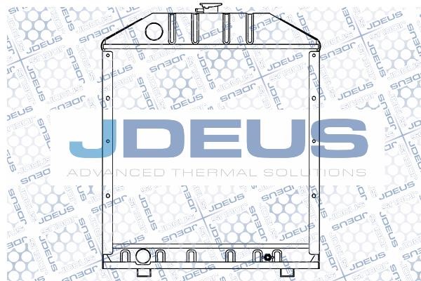 J. Deus M-0110060 Радіатор, система охолодження двигуна M0110060: Купити в Україні - Добра ціна на EXIST.UA!