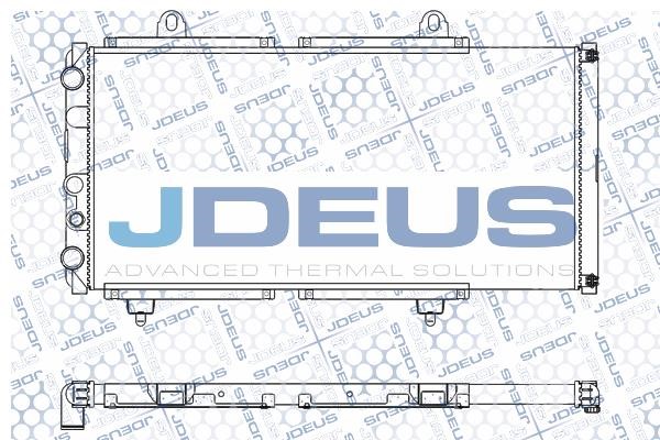 J. Deus M-011007A Радіатор, система охолодження двигуна M011007A: Купити в Україні - Добра ціна на EXIST.UA!