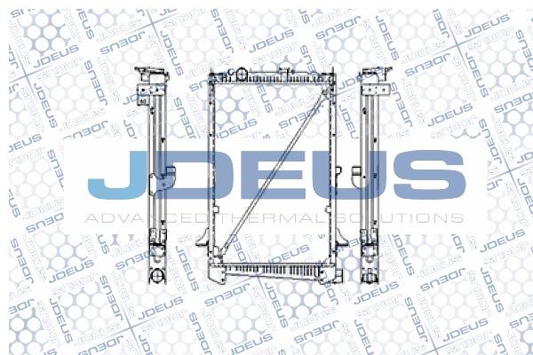 J. Deus M-1080060 Радіатор, система охолодження двигуна M1080060: Купити в Україні - Добра ціна на EXIST.UA!