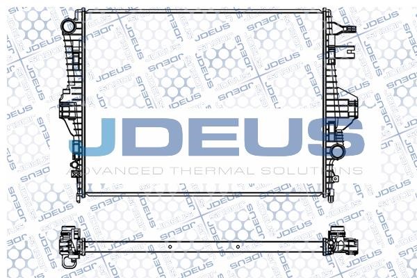 J. Deus M-0300560 Радіатор, система охолодження двигуна M0300560: Купити в Україні - Добра ціна на EXIST.UA!