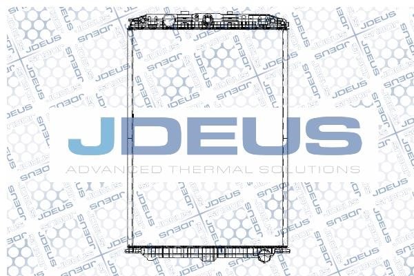 J. Deus M-108007B Радіатор, система охолодження двигуна M108007B: Купити в Україні - Добра ціна на EXIST.UA!