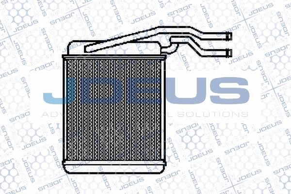 J. Deus M-2121080 Теплообмінник, система опалення салону M2121080: Купити в Україні - Добра ціна на EXIST.UA!