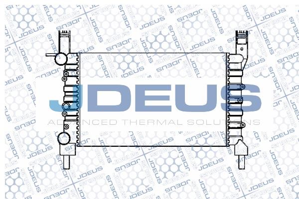 J. Deus M-0110130 Радіатор, система охолодження двигуна M0110130: Купити в Україні - Добра ціна на EXIST.UA!