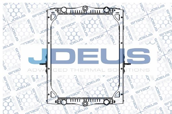 J. Deus M-1080080 Радіатор, система охолодження двигуна M1080080: Купити в Україні - Добра ціна на EXIST.UA!