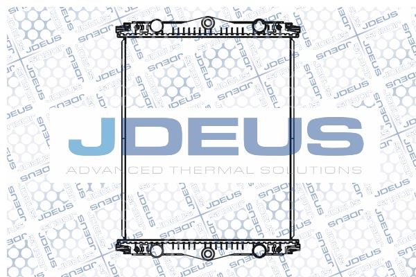 J. Deus M-108008B Радіатор, система охолодження двигуна M108008B: Купити в Україні - Добра ціна на EXIST.UA!