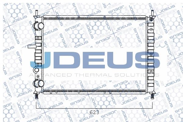 J. Deus M-0110540 Радіатор, система охолодження двигуна M0110540: Купити в Україні - Добра ціна на EXIST.UA!