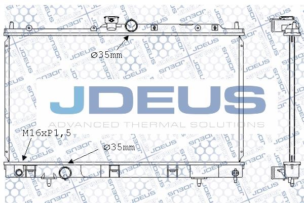 J. Deus M-0180350 Радіатор охолодження двигуна M0180350: Купити в Україні - Добра ціна на EXIST.UA!