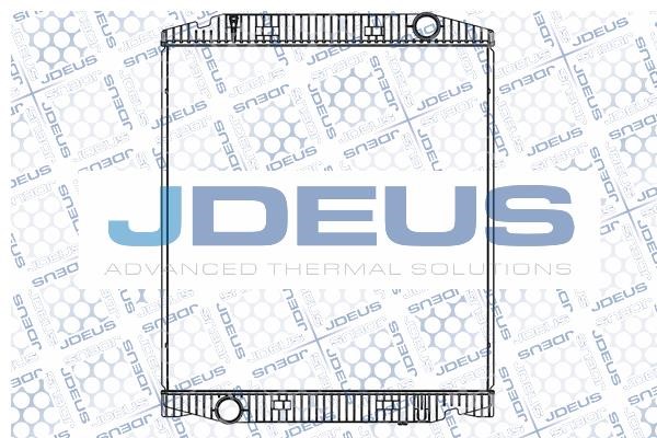 J. Deus M-1140130 Радіатор, система охолодження двигуна M1140130: Купити в Україні - Добра ціна на EXIST.UA!
