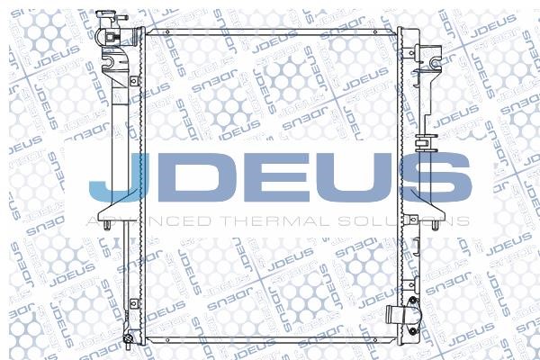 J. Deus M-0180450 Радіатор, система охолодження двигуна M0180450: Купити в Україні - Добра ціна на EXIST.UA!