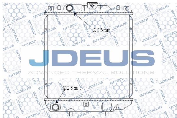 J. Deus M-042000A Радіатор, система охолодження двигуна M042000A: Купити в Україні - Добра ціна на EXIST.UA!