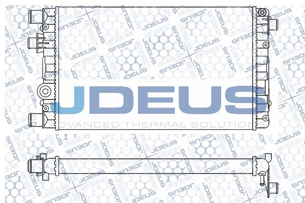 J. Deus M-0110870 Радіатор, система охолодження двигуна M0110870: Купити в Україні - Добра ціна на EXIST.UA!