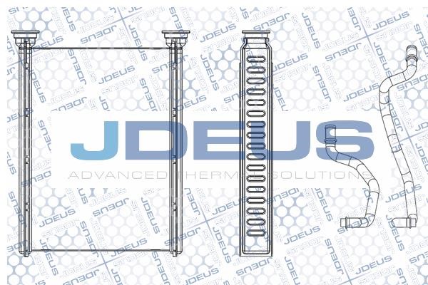 J. Deus M-2190230 Теплообмінник, система опалення салону M2190230: Приваблива ціна - Купити в Україні на EXIST.UA!
