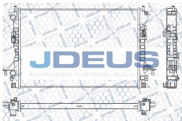 J. Deus M-023122A Радіатор, система охолодження двигуна M023122A: Приваблива ціна - Купити в Україні на EXIST.UA!