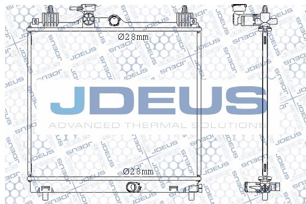 J. Deus M-0420340 Радіатор, система охолодження двигуна M0420340: Купити в Україні - Добра ціна на EXIST.UA!