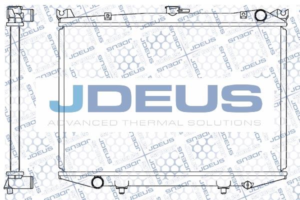 J. Deus M-0190160 Радіатор охолодження двигуна M0190160: Приваблива ціна - Купити в Україні на EXIST.UA!