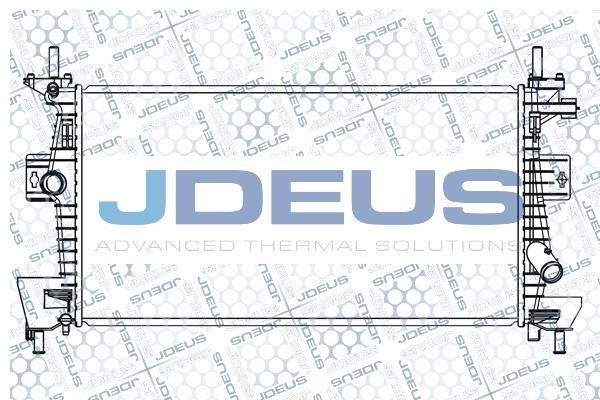 J. Deus M-0120380 Радіатор, система охолодження двигуна M0120380: Купити в Україні - Добра ціна на EXIST.UA!