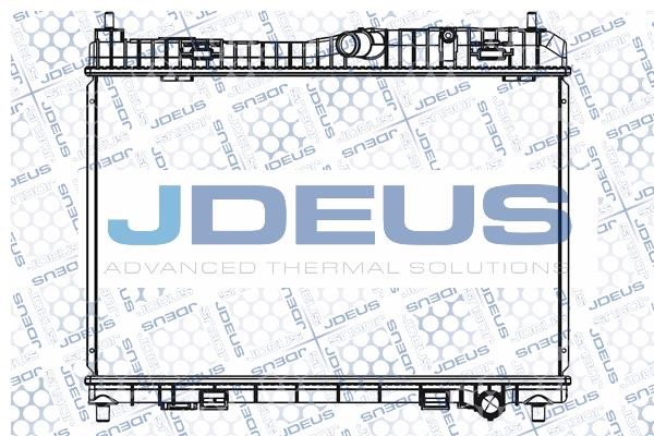 J. Deus M-0120440 Радіатор, система охолодження двигуна M0120440: Купити в Україні - Добра ціна на EXIST.UA!