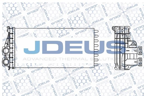J. Deus M-2210420 Теплообмінник, система опалення салону M2210420: Купити в Україні - Добра ціна на EXIST.UA!