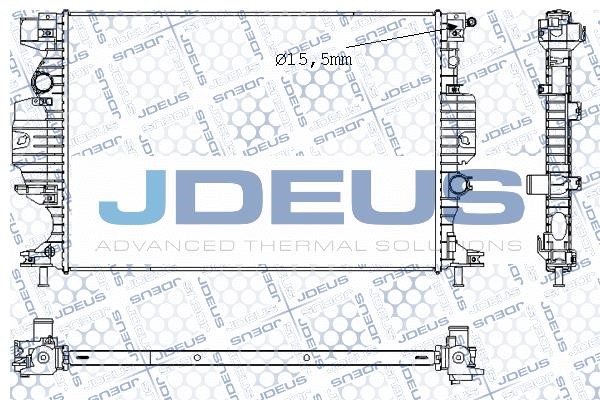 J. Deus M-0121270 Радіатор, система охолодження двигуна M0121270: Купити в Україні - Добра ціна на EXIST.UA!