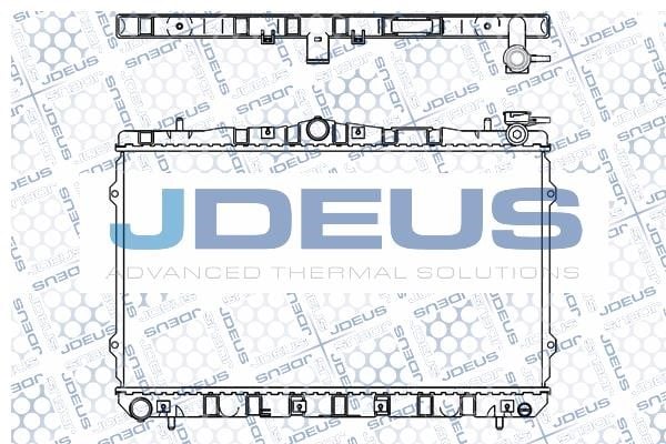 J. Deus M-0540080 Радіатор, система охолодження двигуна M0540080: Купити в Україні - Добра ціна на EXIST.UA!