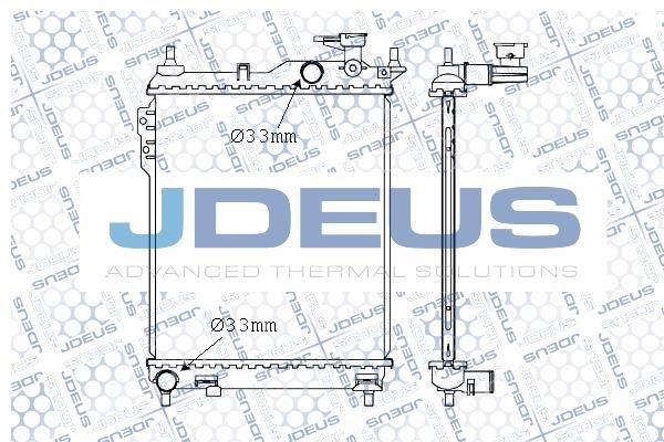 J. Deus M-0540150 Радіатор, система охолодження двигуна M0540150: Купити в Україні - Добра ціна на EXIST.UA!
