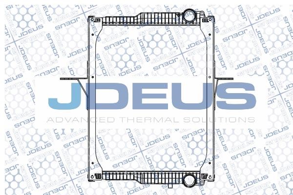 J. Deus M-1230090 Радіатор, система охолодження двигуна M1230090: Купити в Україні - Добра ціна на EXIST.UA!