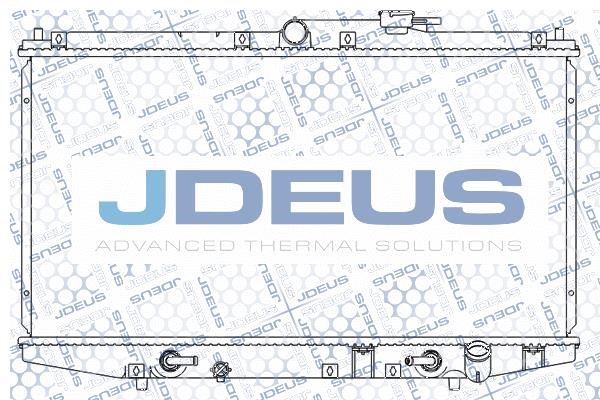 J. Deus M-0130520 Радіатор охолодження двигуна M0130520: Купити в Україні - Добра ціна на EXIST.UA!