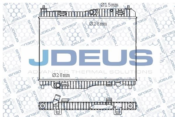J. Deus M012069A Радіатор охолодження двигуна M012069A: Купити в Україні - Добра ціна на EXIST.UA!