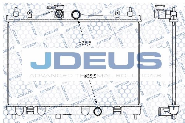J. Deus M-0190500 Радіатор, система охолодження двигуна M0190500: Купити в Україні - Добра ціна на EXIST.UA!