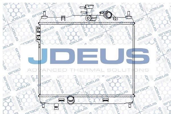 J. Deus M-0540200 Радіатор охолодження двигуна M0540200: Купити в Україні - Добра ціна на EXIST.UA!