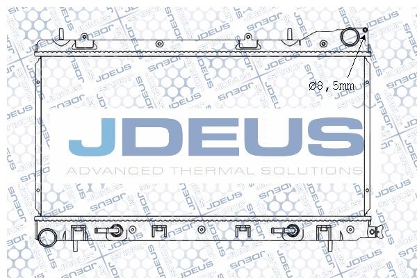 J. Deus M-026011A Радіатор, система охолодження двигуна M026011A: Купити в Україні - Добра ціна на EXIST.UA!