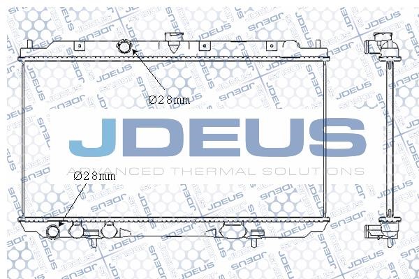 J. Deus M-0190560 Радіатор, система охолодження двигуна M0190560: Купити в Україні - Добра ціна на EXIST.UA!