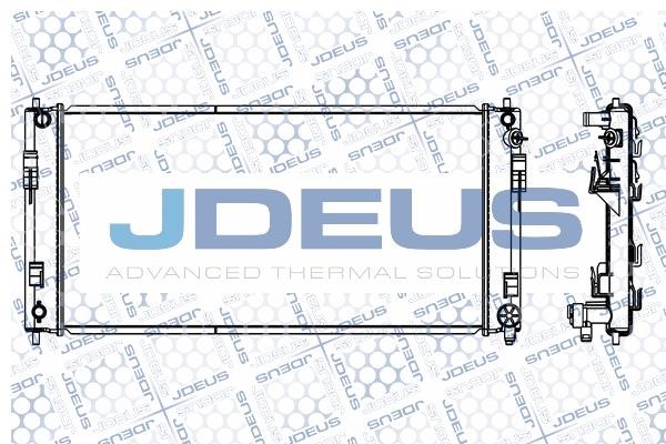 J. Deus M-0190720 Радіатор, система охолодження двигуна M0190720: Купити в Україні - Добра ціна на EXIST.UA!