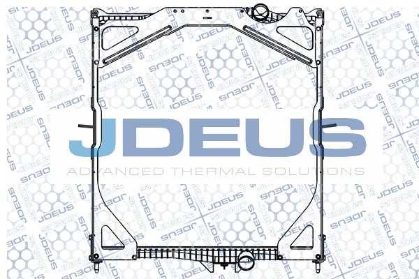J. Deus M-131011A Радіатор, система охолодження двигуна M131011A: Купити в Україні - Добра ціна на EXIST.UA!