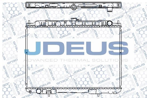 J. Deus M-0190830 Радіатор, система охолодження двигуна M0190830: Купити в Україні - Добра ціна на EXIST.UA!