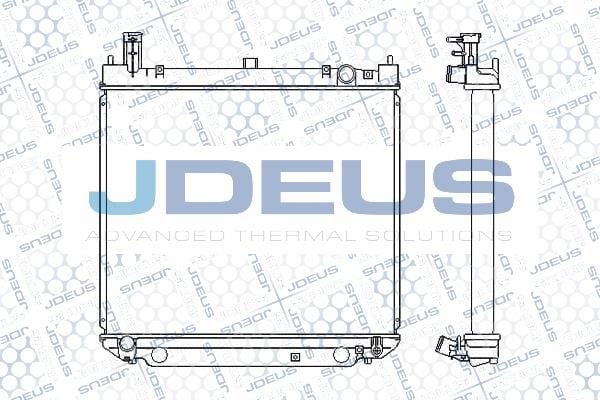 J. Deus M-0280330 Радіатор, система охолодження двигуна M0280330: Купити в Україні - Добра ціна на EXIST.UA!