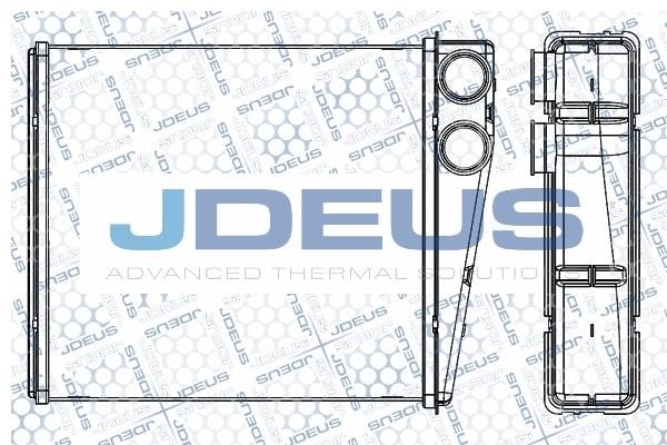 J. Deus M201003A Радіатор опалювача салону M201003A: Купити в Україні - Добра ціна на EXIST.UA!