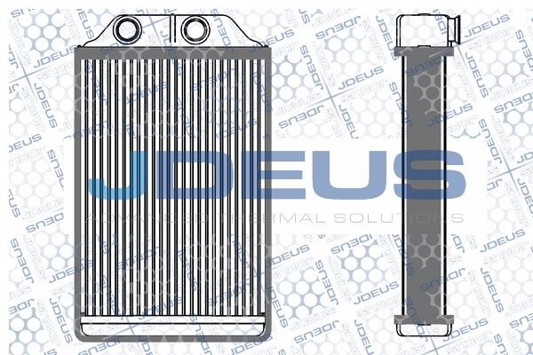 J. Deus M201015A Радіатор опалювача салону M201015A: Купити в Україні - Добра ціна на EXIST.UA!