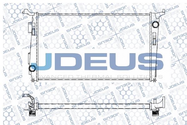 J. Deus M-0231390 Радіатор охолодження двигуна M0231390: Купити в Україні - Добра ціна на EXIST.UA!