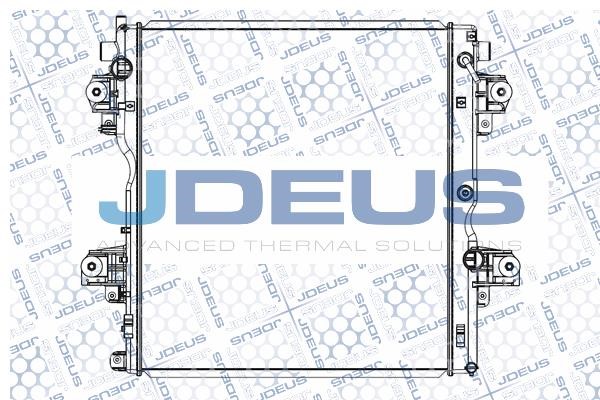 J. Deus M-0280810 Радіатор охолодження двигуна M0280810: Купити в Україні - Добра ціна на EXIST.UA!