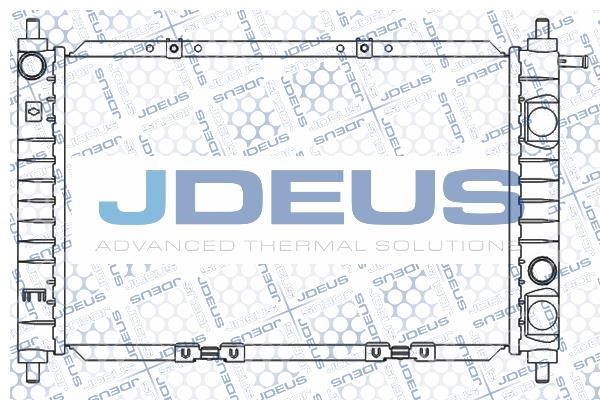 J. Deus M-0560250 Радіатор охолодження двигуна M0560250: Купити в Україні - Добра ціна на EXIST.UA!