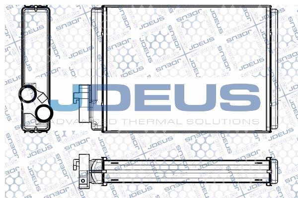 J. Deus M-2010430 Теплообмінник, система опалення салону M2010430: Купити в Україні - Добра ціна на EXIST.UA!