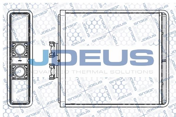 J. Deus M-2010670 Теплообмінник, система опалення салону M2010670: Купити в Україні - Добра ціна на EXIST.UA!