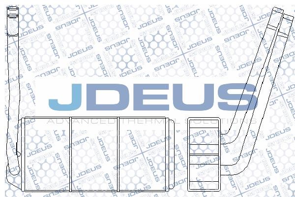 J. Deus M-2020170 Теплообмінник, система опалення салону M2020170: Купити в Україні - Добра ціна на EXIST.UA!