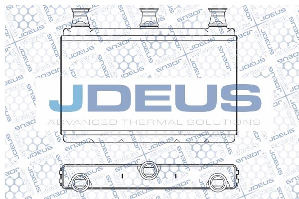 J. Deus M-2050230 Теплообмінник, система опалення салону M2050230: Приваблива ціна - Купити в Україні на EXIST.UA!