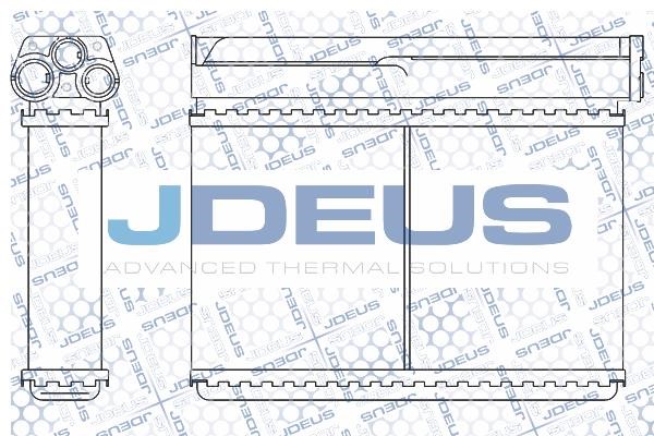 J. Deus M-205045A Теплообмінник, система опалення салону M205045A: Купити в Україні - Добра ціна на EXIST.UA!